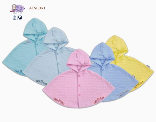 ALN0063 - Áo choàng cánh dơi bé gái vải dệt bông BabyMommy