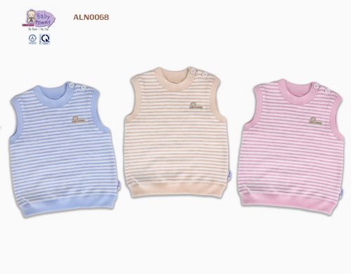 ALN0068 - Áo ghilê sọc cài vai BabyMommy